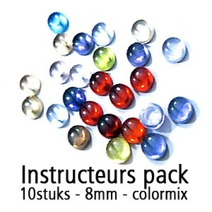 Instructeurs Pack - 10 stuks - Kleurmix - 8mm
