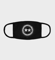 Sprayed Logo Face Mask