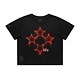 Ladies Crop Falling Stars