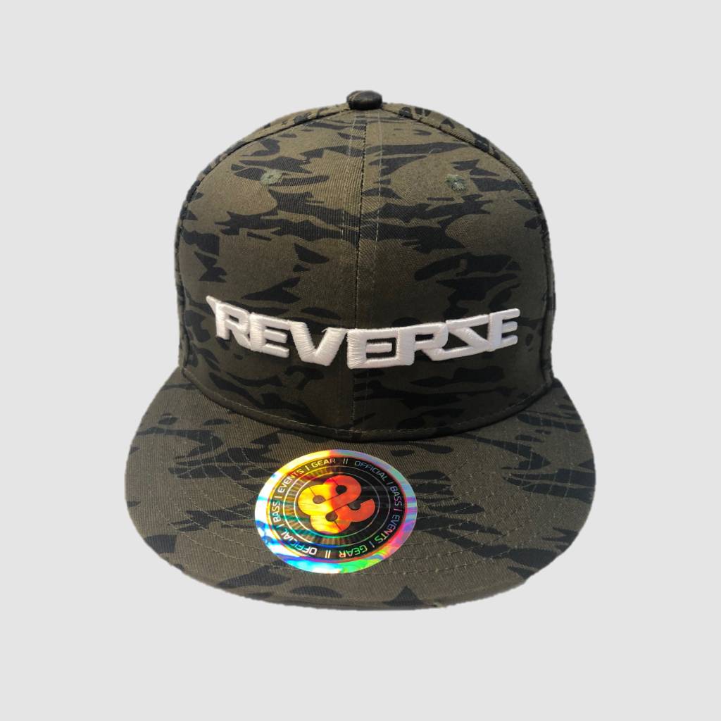 Reverze Green Camo Snapback