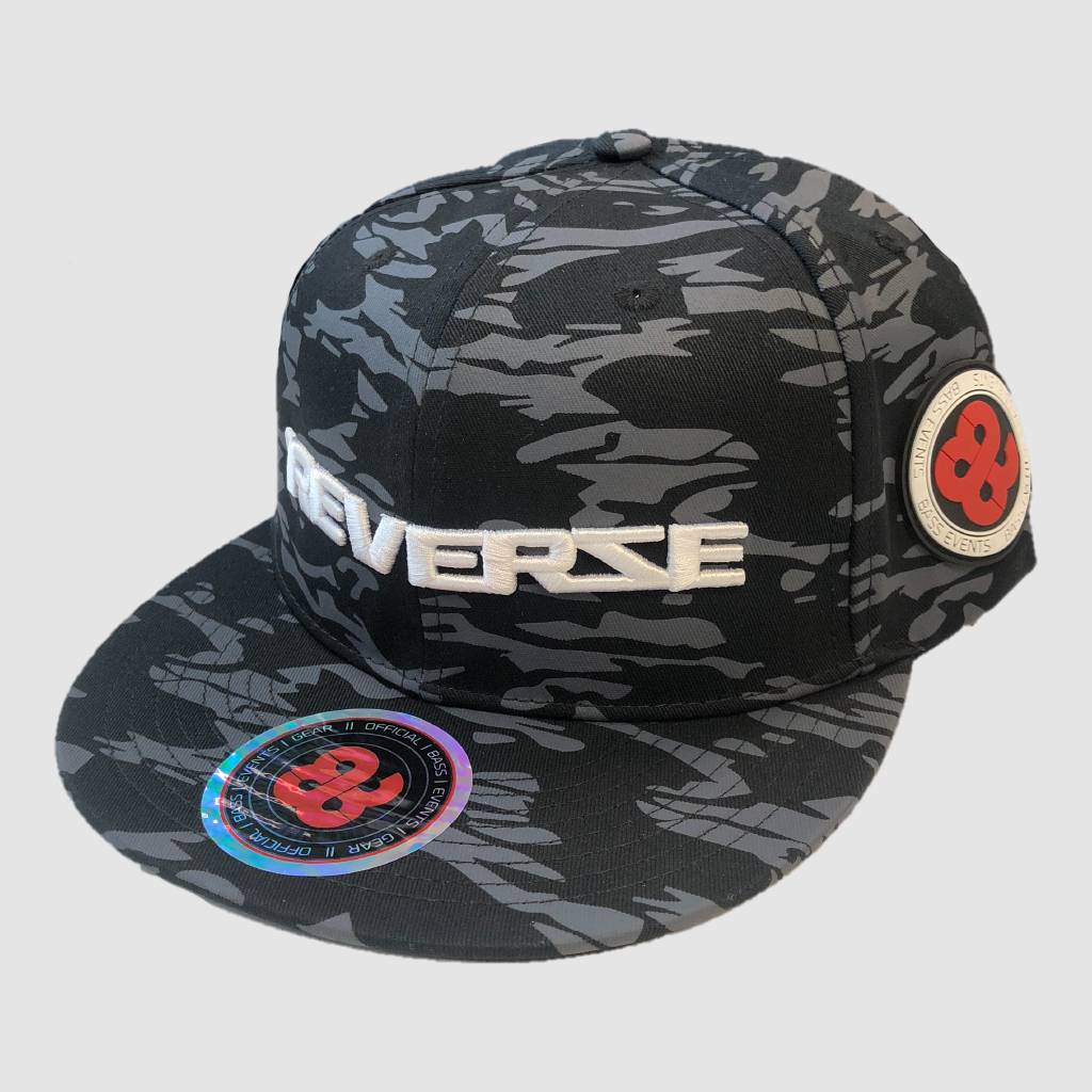 Reverze Black Camo Snapback