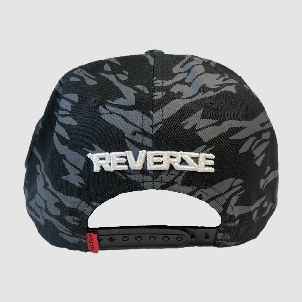 Reverze Black Camo Snapback