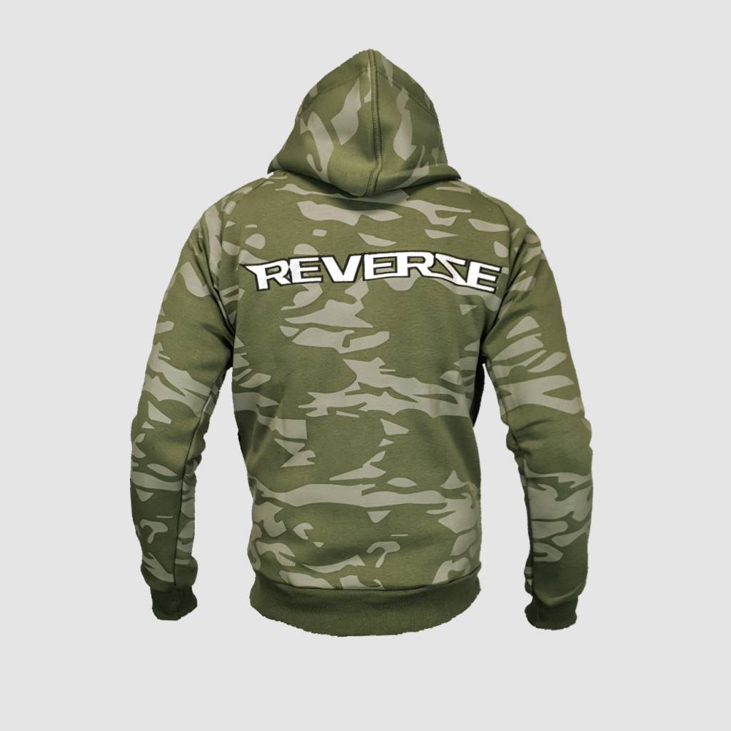 Reverze - Camo Green Hoody