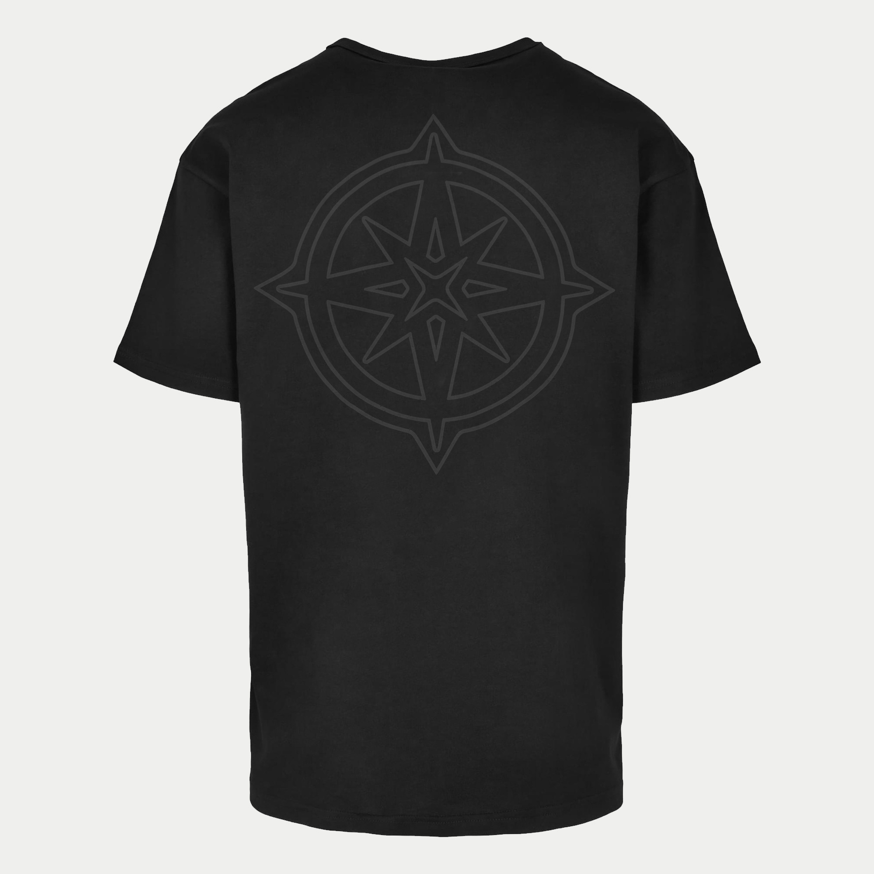 The Qontinent - Black T-shirt