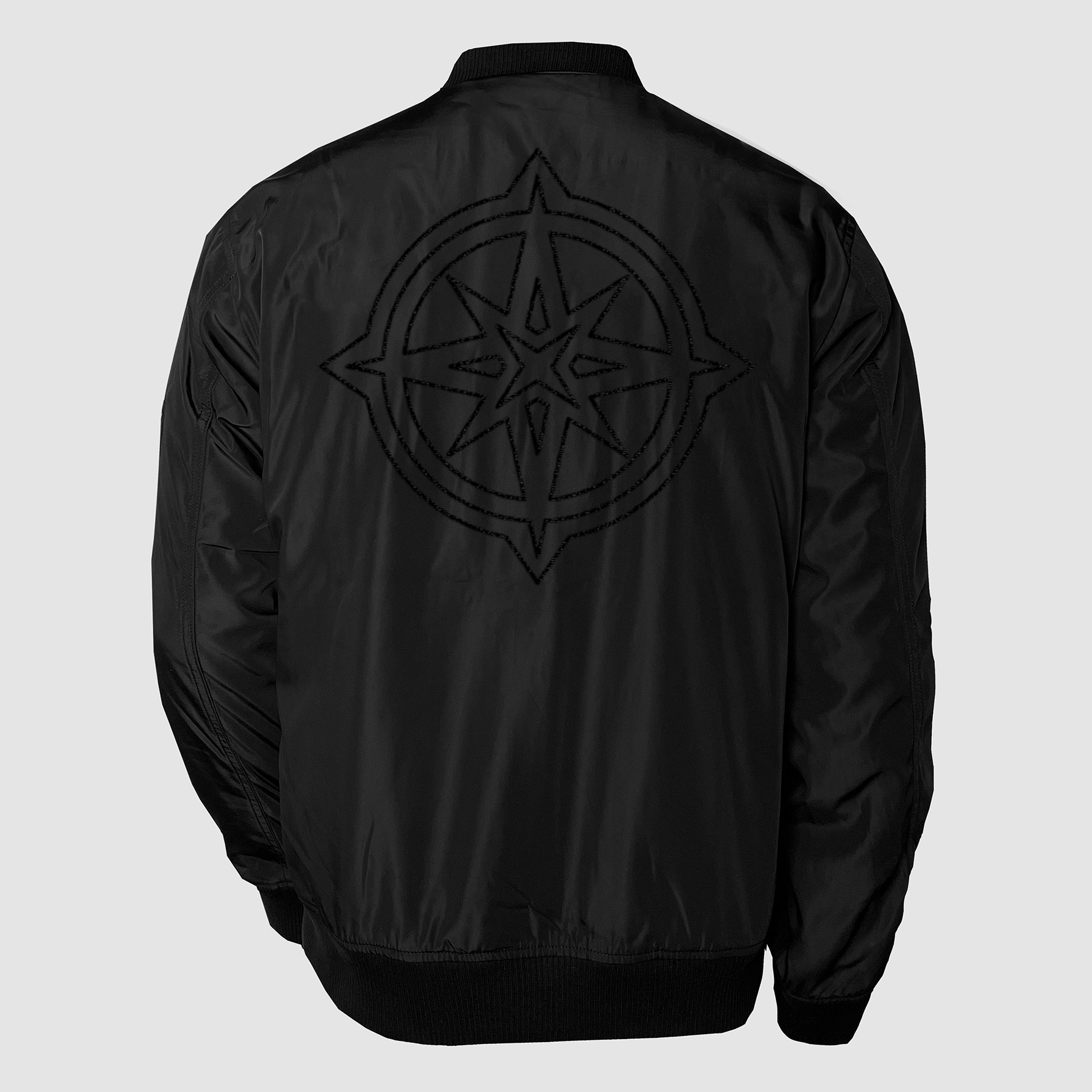 The Qontinent - Black Bomber Jacket