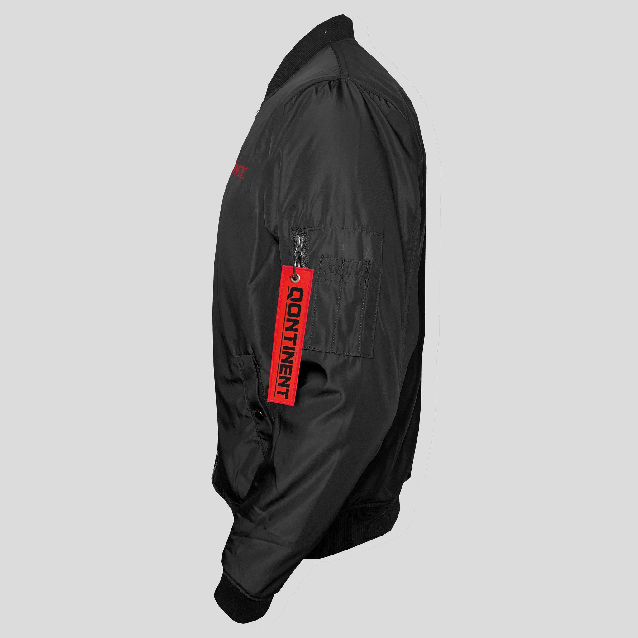 The Qontinent - Bomber Jacket Red Compass