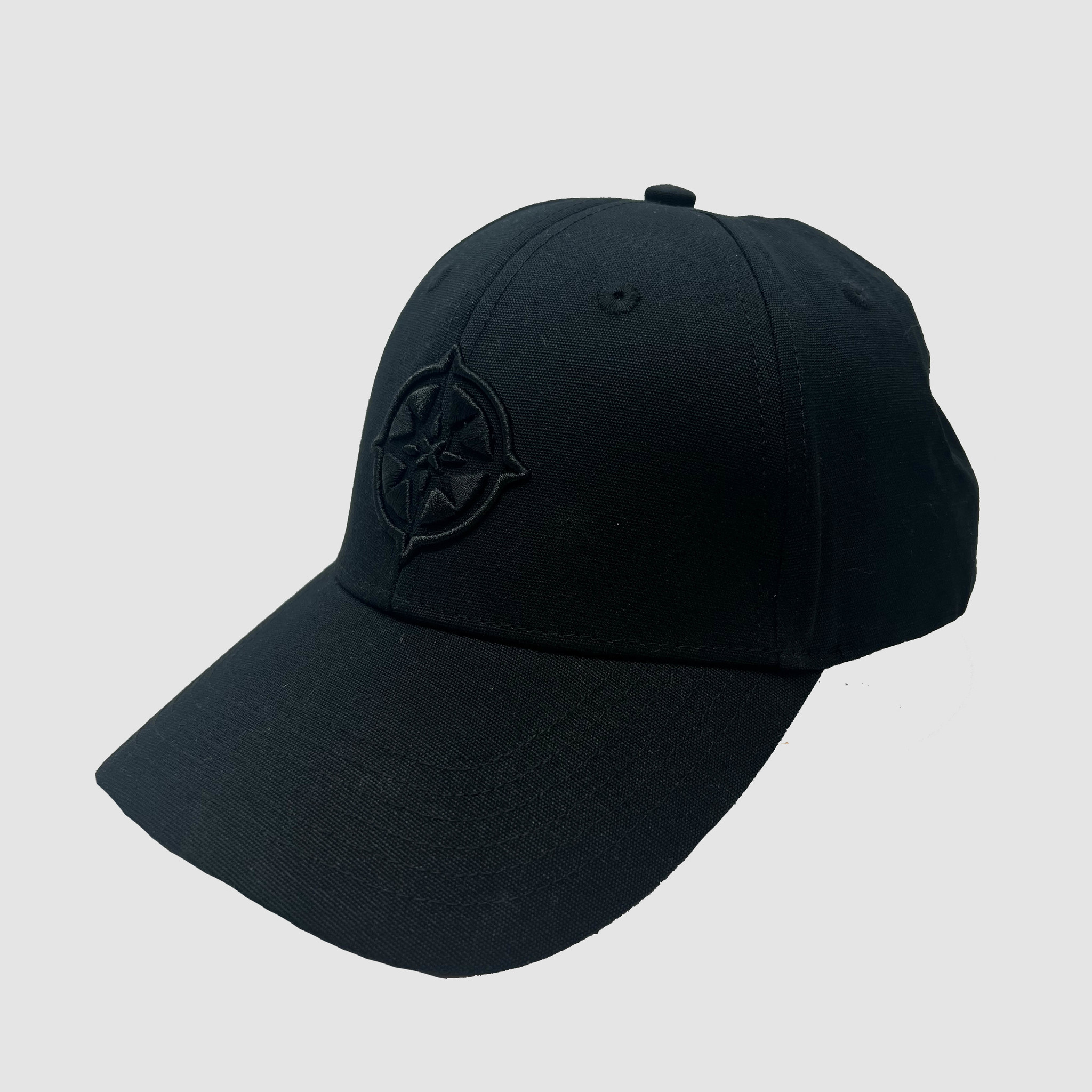 The Qontinent - Black Baseball Cap