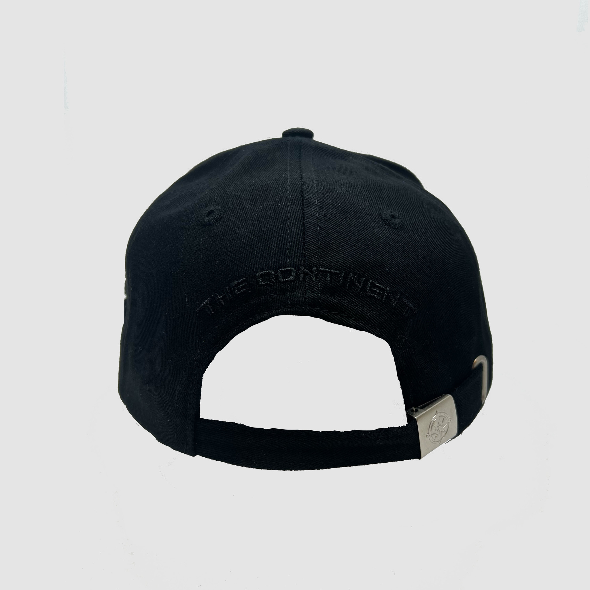 The Qontinent - Black Baseball Cap