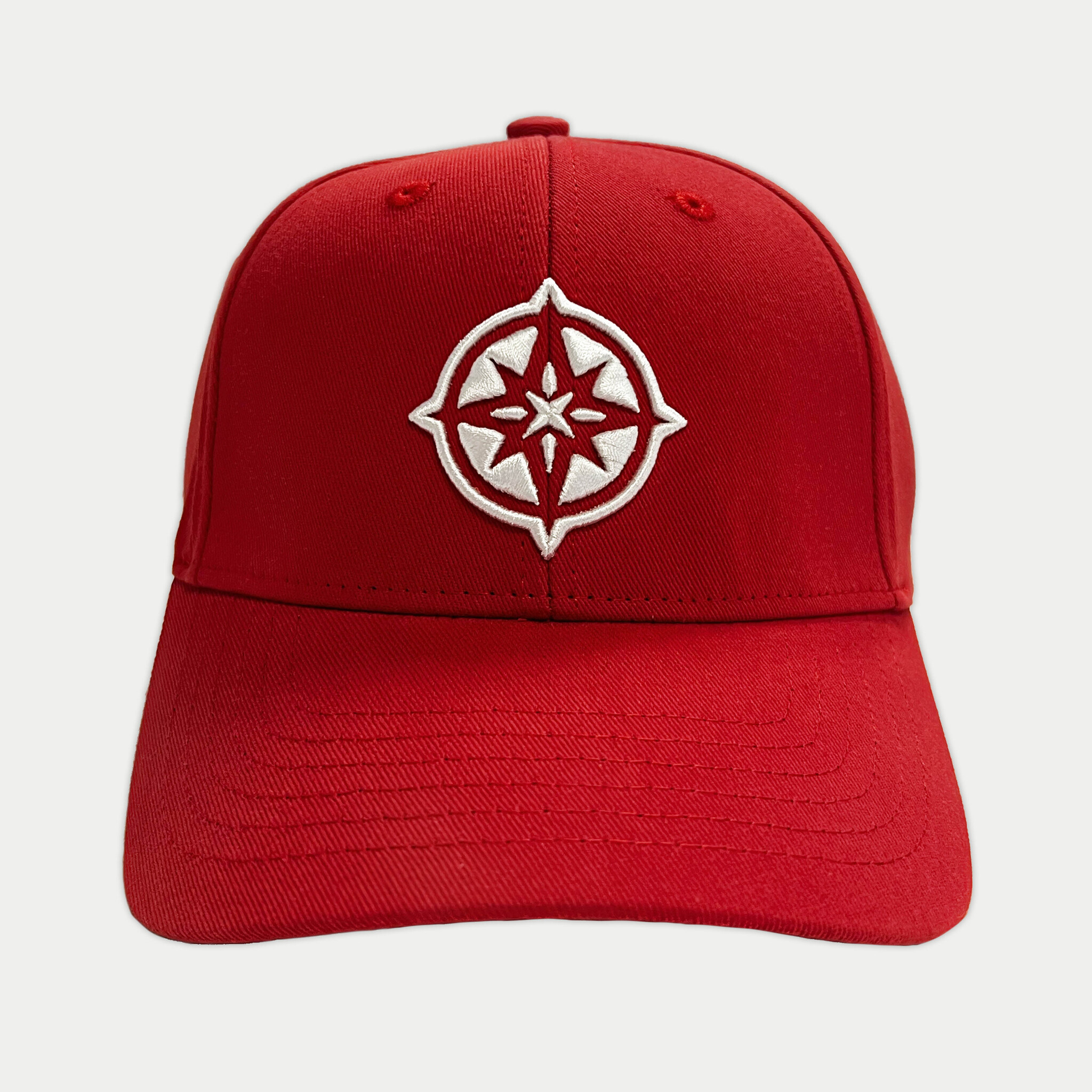 The Qontinent - Red Baseball Cap