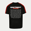 The Qontinent - Line Up T-Shirt Black