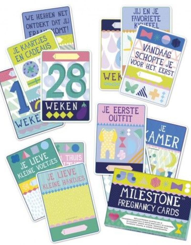 Milestone Cards Milestone Pregnancy Cards NL