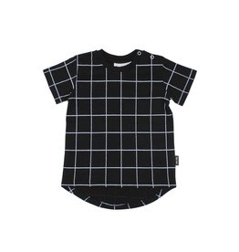 Deer One Deer One T-shirt Black Grid