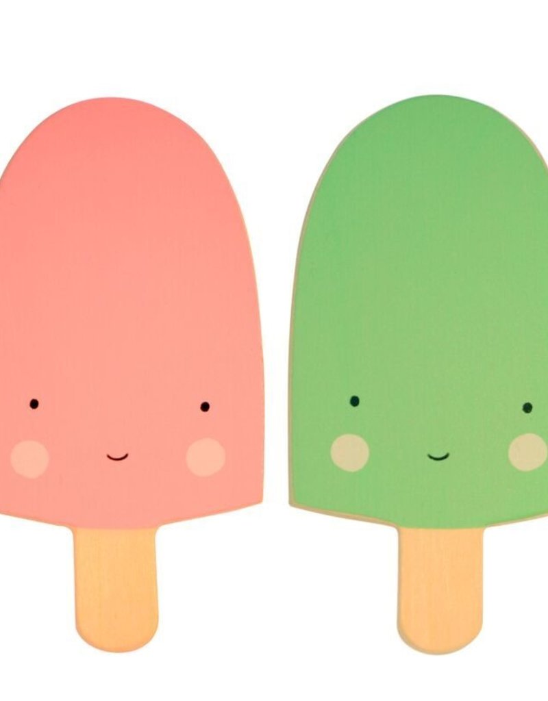 A Little Lovely Company Haakjes: Pastel ijsjes