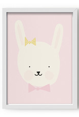 Eef Lillemor Miss Bunny Poster A3