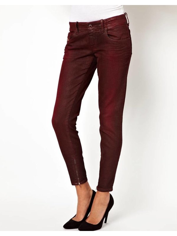 Red Skinny Jeans