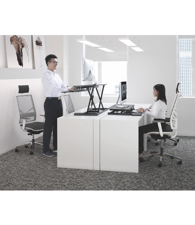 Zit-sta verhoger - Updesk Cross large