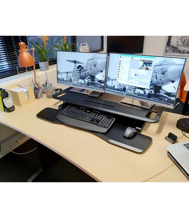 Zit-sta verhoger - Updesk Cross large