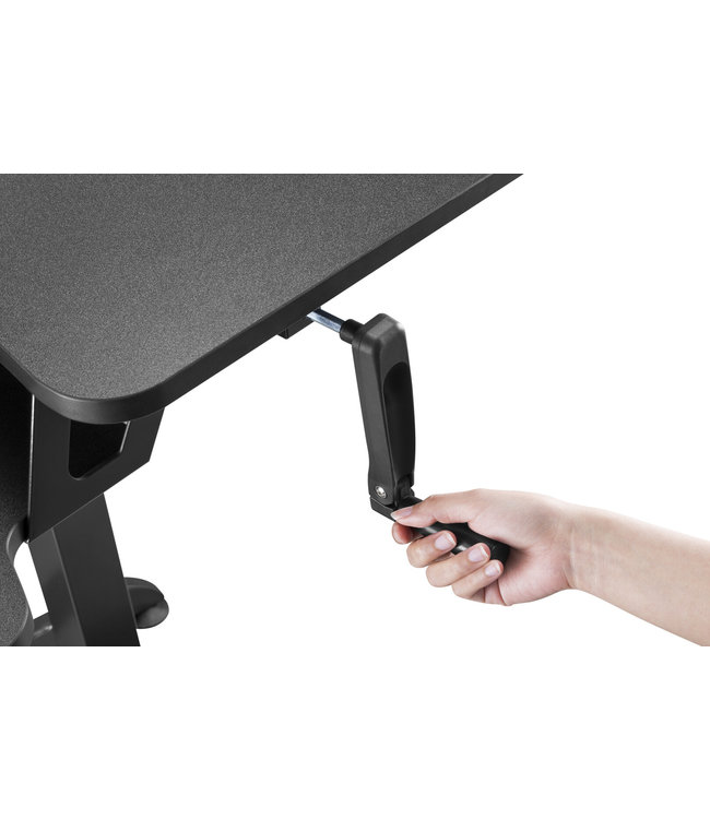 Updesk High Handmatig compact sta-zit bureau