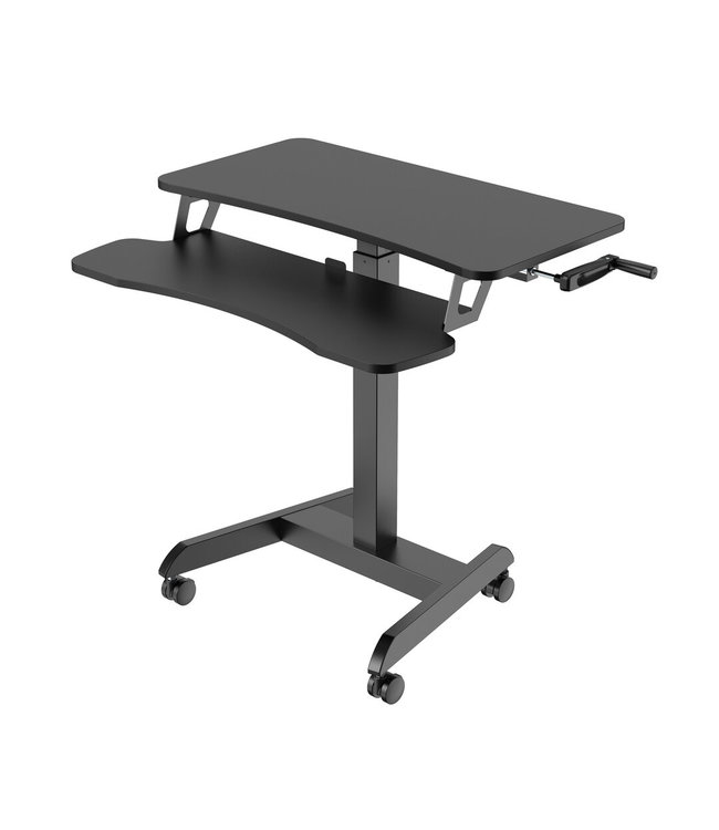 Updesk High Handmatig compact sta-zit bureau