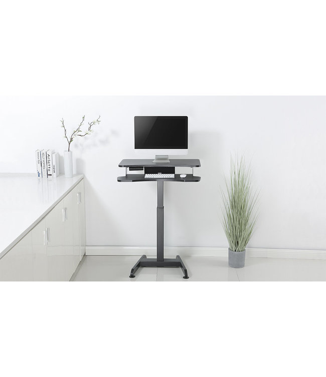 Updesk High Elektrisch compact sta-zit bureau