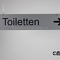 Hangbord Toiletten