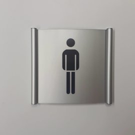 Toiletbordje Herentoilet wandmodel systeem P