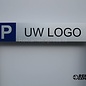 Parkeerbord met logo 2 palen