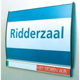 Vrij en bezet bord A4 eigen print