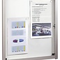 Informatievitrine, wandvitrine 51,2 x 67,9 cm. Media A2 strak aluminium design.