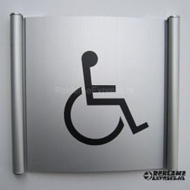 Toiletbordje Invalide wandmodel systeem P