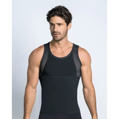 LEO Firm Compression Singlet LEO | Black