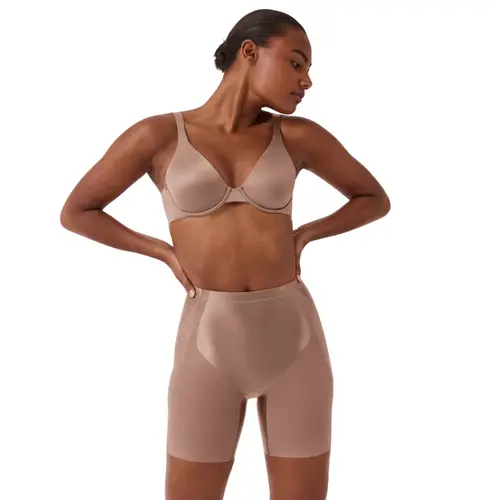 Shaping Satin Booty Lifting Short SPANX | Dark Nude