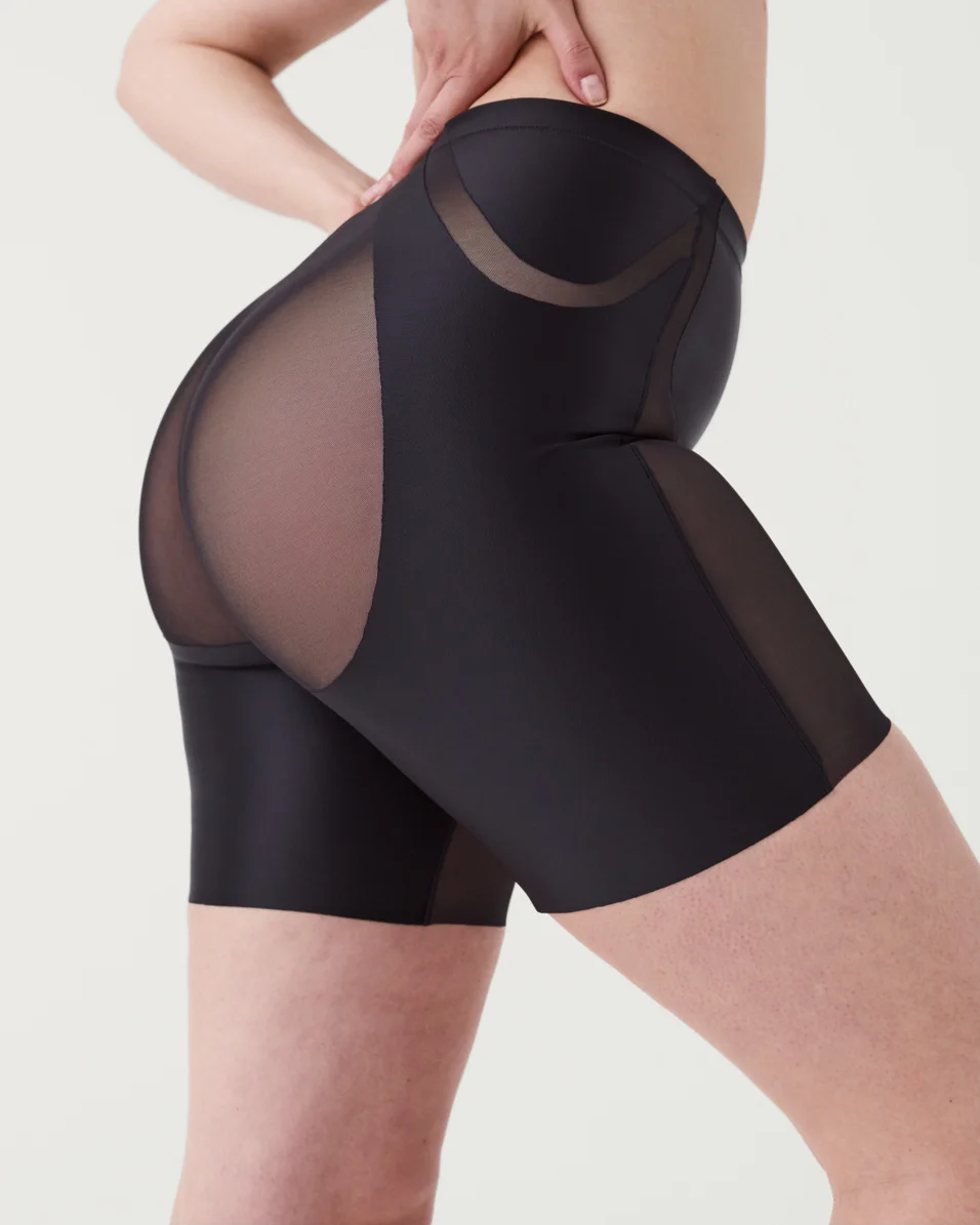 Black Slimming Shorts by SPANX