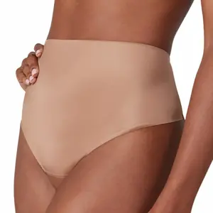 Suit Your Fancy High-Waisted Thong SPANX | Soft Nude
