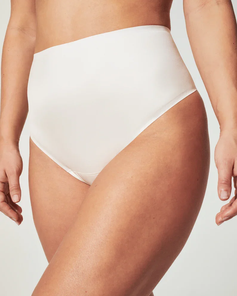 SPANX® Shaping Satin Tummy Control Thong Bodysuit