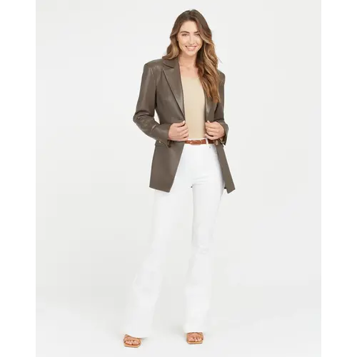 Denim Flare Jeans SPANX | White