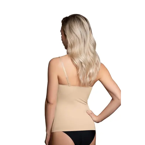 Invisible Singlet Bye Bra | Soft Nude