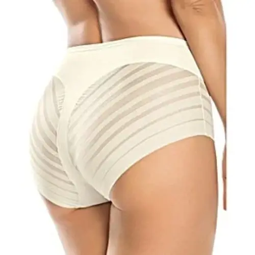 Leonisa Women's Undetectable Firm Control Hi-Waist Panty Shaper, Nude, S at   Women's Clothing store