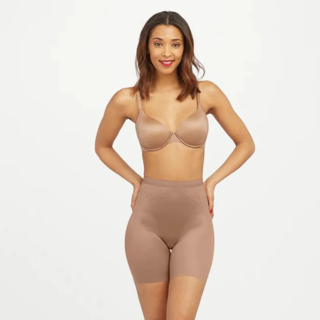 Thinstincts 2.0 Mid Thigh Short SPANX | Dark Nude