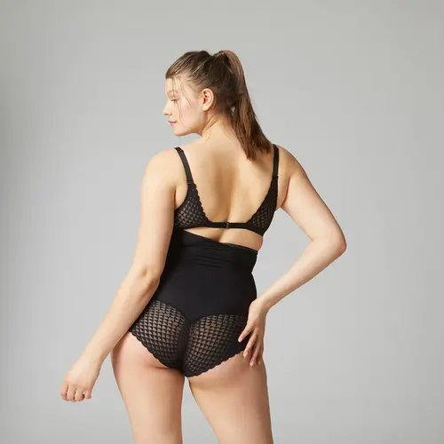 High Waist Brief Subtile Simone Perele | Black