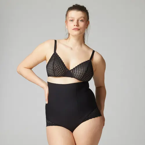 Simone Pérèle High Waist Brief Subtile Simone Perele | Black