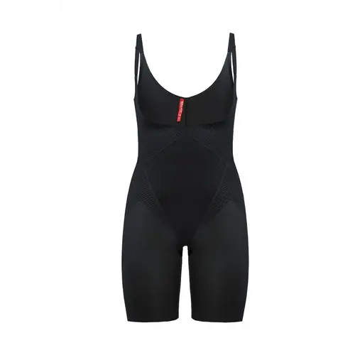 Spanx Thinstincts 2.0 Open-bust Mid Thigh Bodysuit SPANX | Black