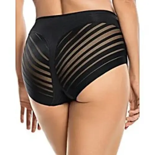 Lace Stripe Undetectable Slip Leonisa | Black