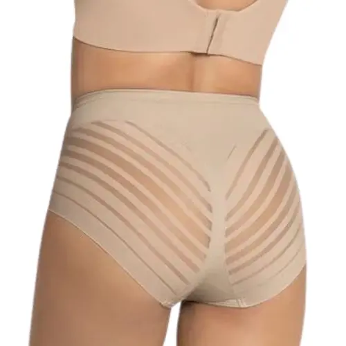 Leonisa Lace Stripe Undetectable Slip Leonisa | Nude