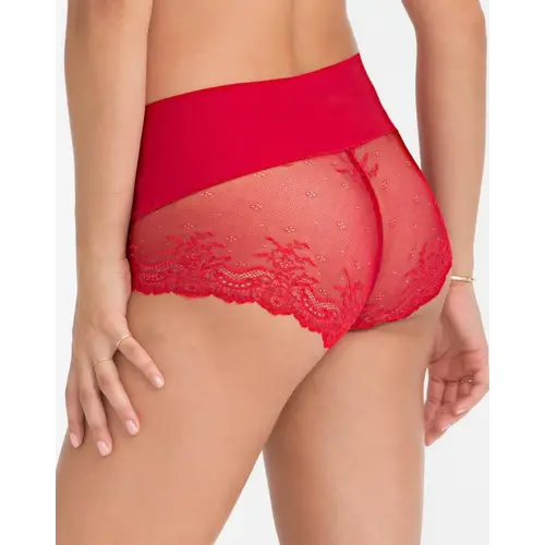 Hi-Hipster Undie-Tectable Lace SPANX | Red
