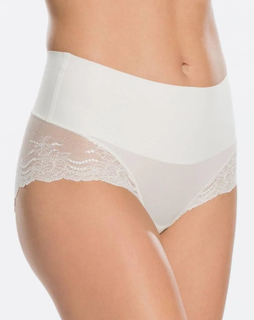 Hi-Hipster Lace Undie-Tectable SPANX | White