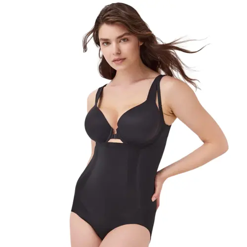 $53 Magic Bodyfashion Women's Black Stretch Shapewear