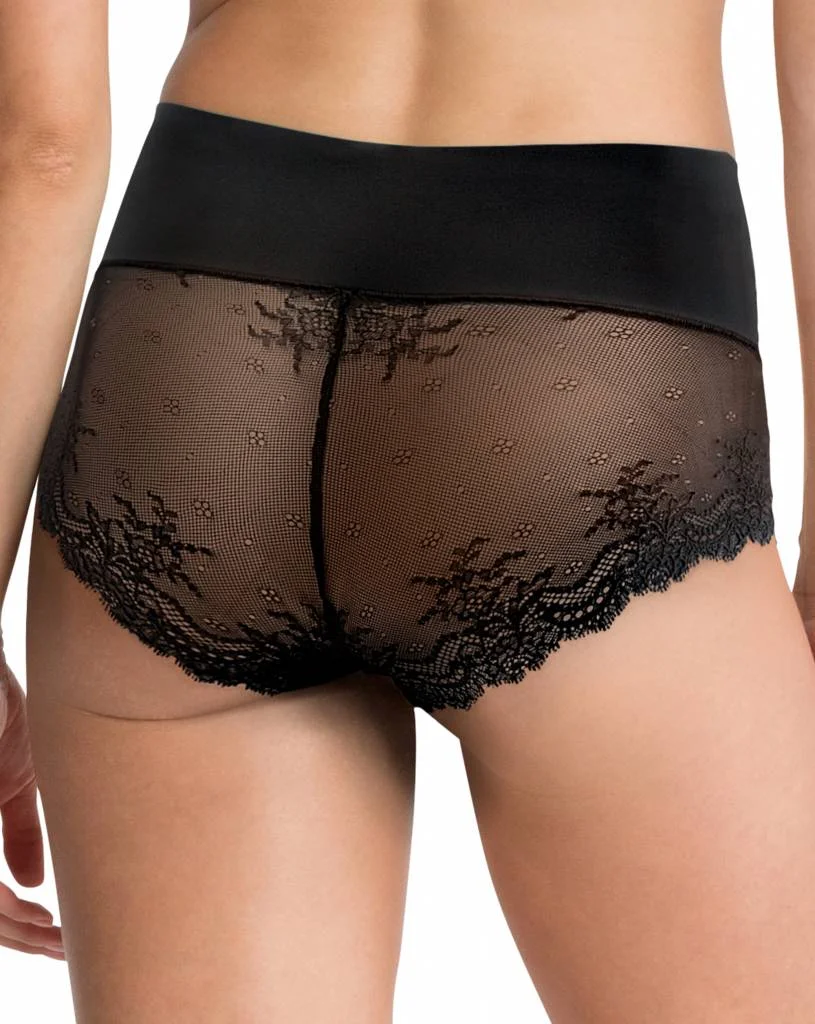 Hi Hipster Undie Tectable Lace SPANX | Black