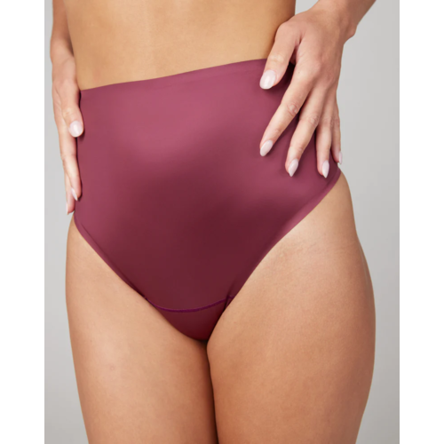 Spanx Shaping Satin Thong SPANX | Sangria