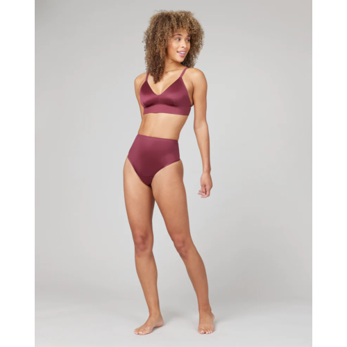 Spanx Shaping Satin Thong SPANX | Sangria